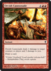 Orcish Cannonade - Foil